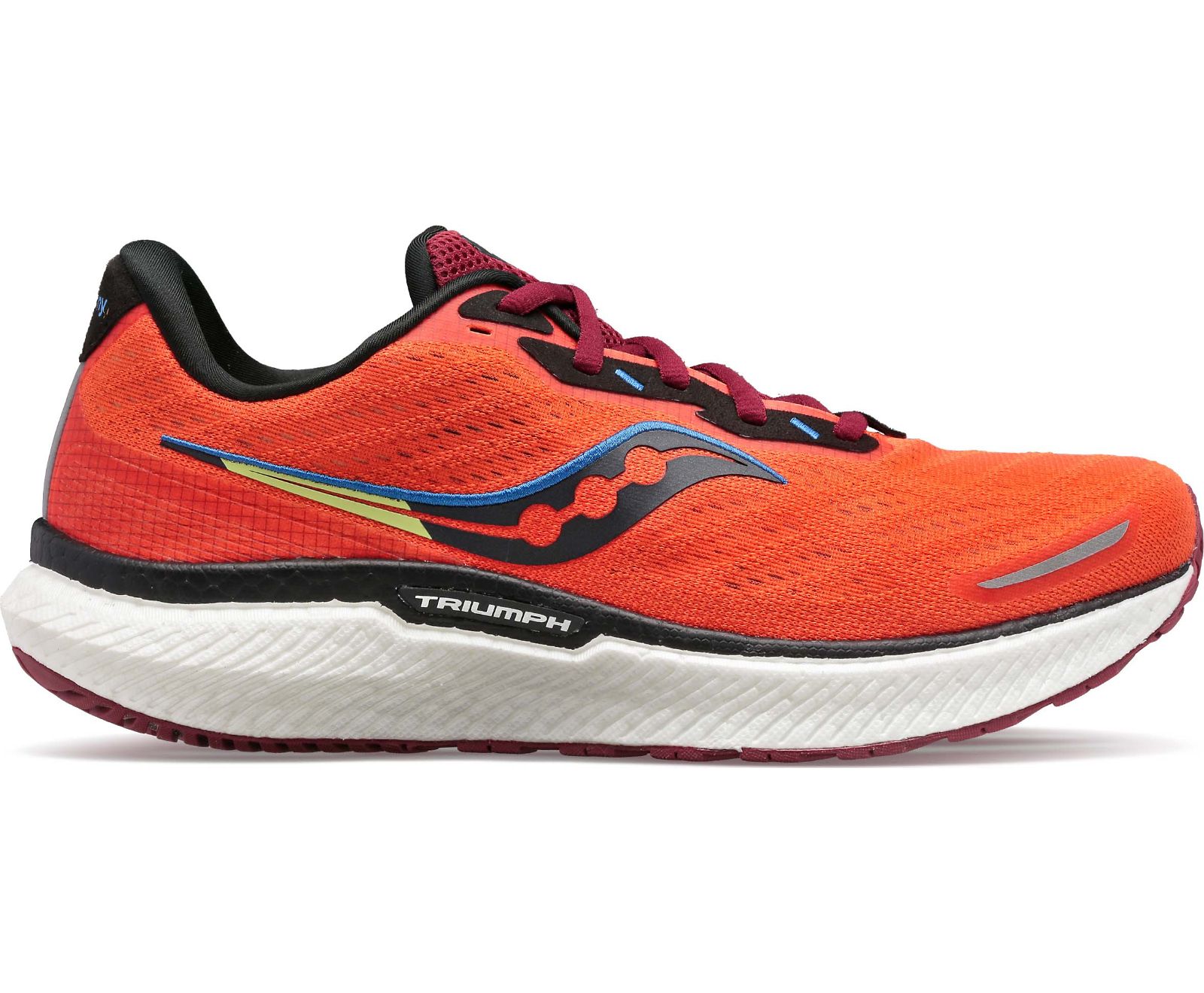 Saucony Triumph 19 Men\'s Running Shoes Orange | Canada 566ZUTG